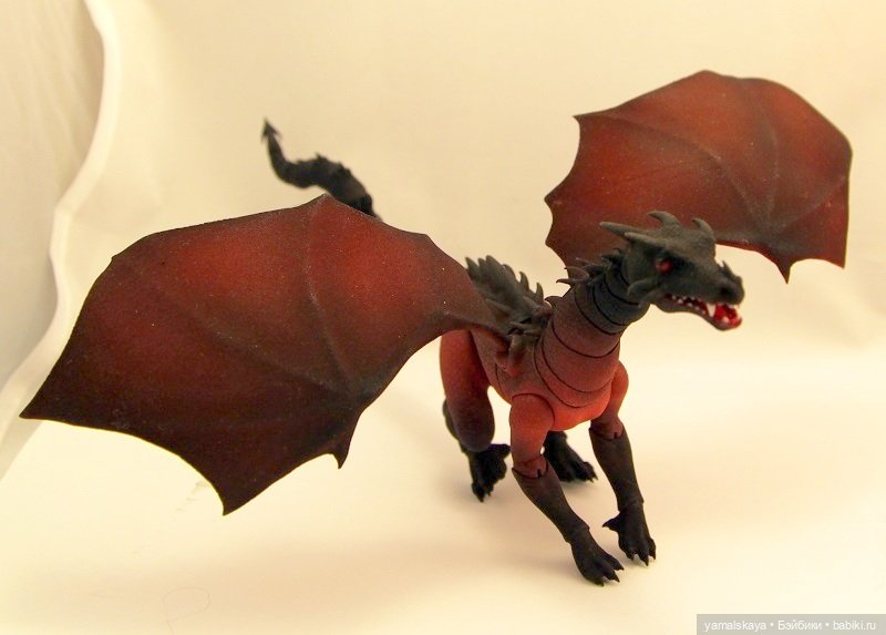 3Д дракон Dragon Regular — Авторские куклы BJD (фото 7)