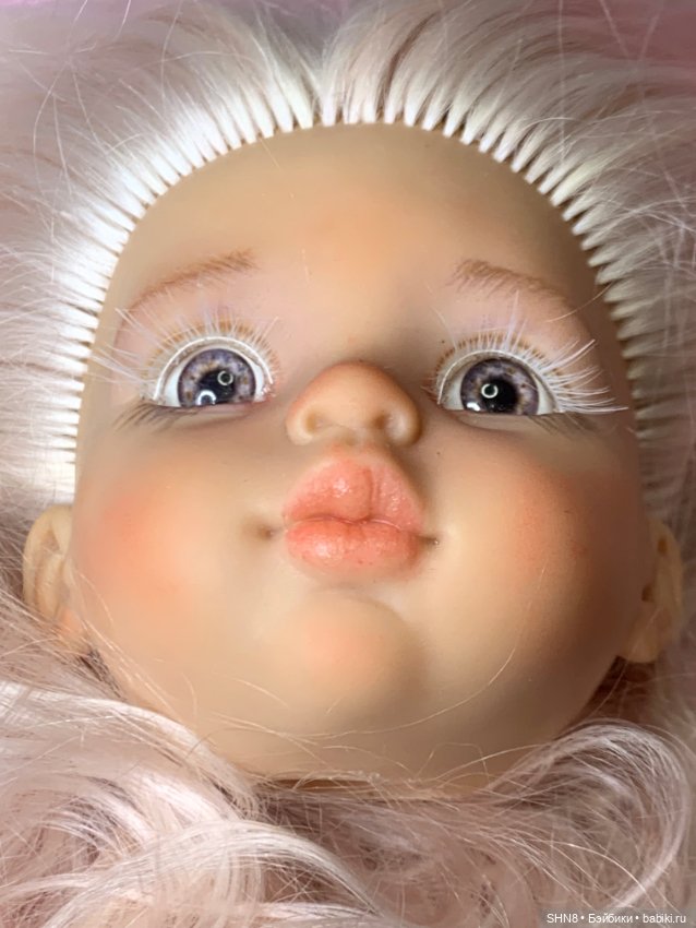 Ресницы белые — Глаза для кукол (фото 5)