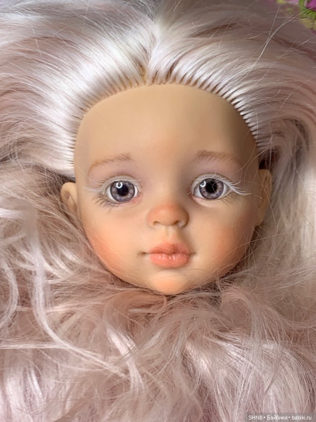 Ресницы белые — Глаза для кукол (фото 6)