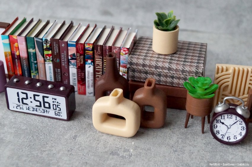 Набор для стеллажа №5 в масштабе 1:6 (фото 3)