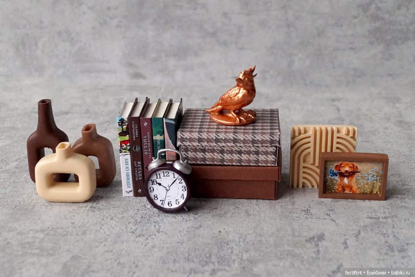 Набор для стеллажа №5 в масштабе 1:6 (фото 6)