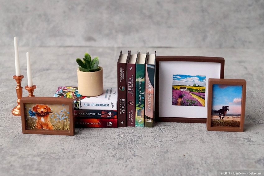 Набор для стеллажа №5 в масштабе 1:6 (фото 7)