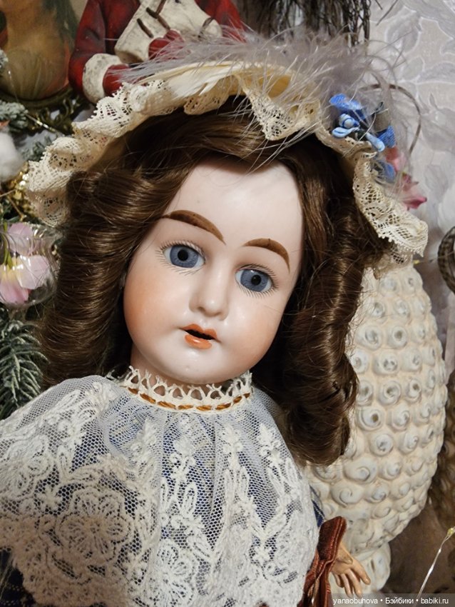 Антикварная кукла молд 1902, 38 см