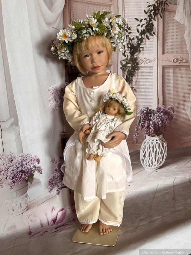 Невероятно красивая Лиза I (Lisa) со своей маленькой копией от Philip Heath,Götz (фото 2)