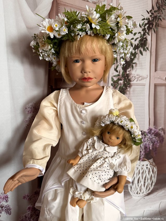 Невероятно красивая Лиза I (Lisa) со своей маленькой копией от Philip Heath,Götz