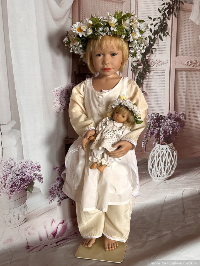 Невероятно красивая Лиза I (Lisa) со своей маленькой копией от Philip Heath,Götz