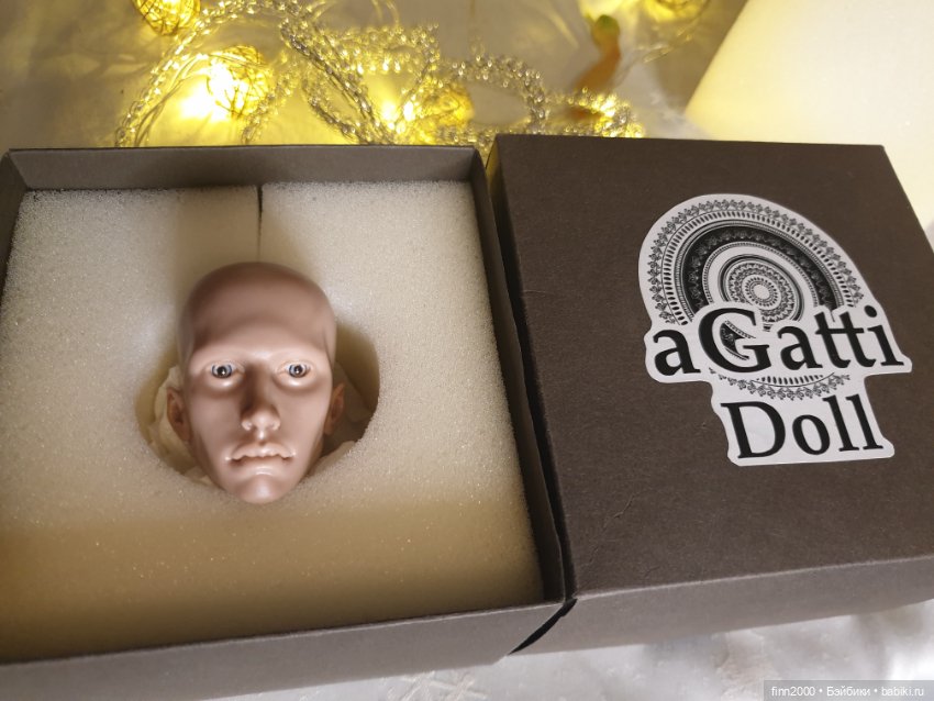 Голова Данте Агатти — Части кукол BJD (фото 2)