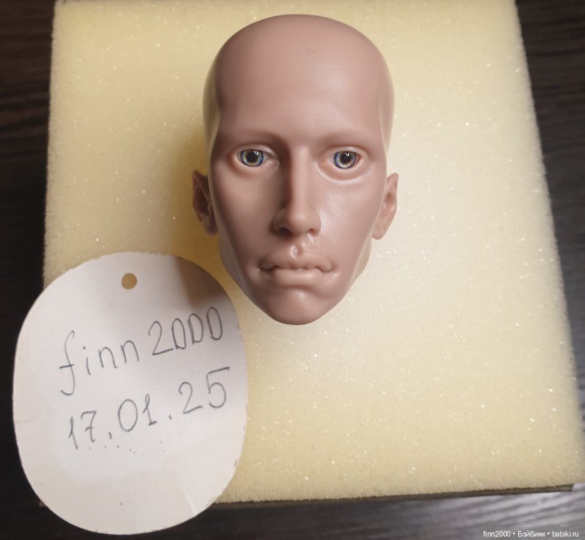 Голова Данте Агатти — Части кукол BJD (фото 5)