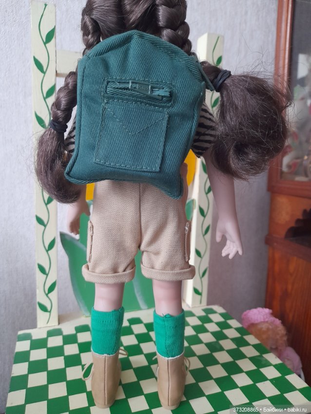 Зеленоглазая туристка — Коллекционные куклы (фото 4)