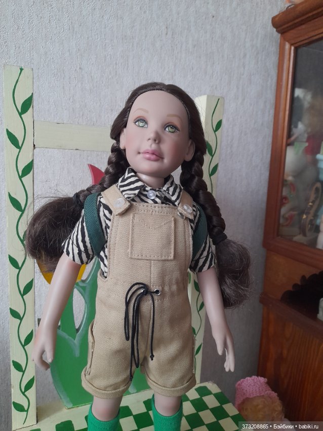 Зеленоглазая туристка — Коллекционные куклы