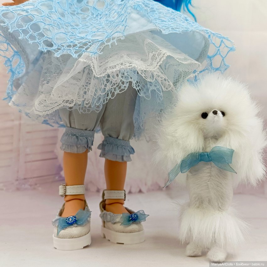 Кукла OOAK Paola Reina, Мальвина с Артемоном (фото 8)