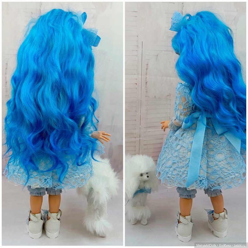 Кукла OOAK Paola Reina, Мальвина с Артемоном (фото 9)