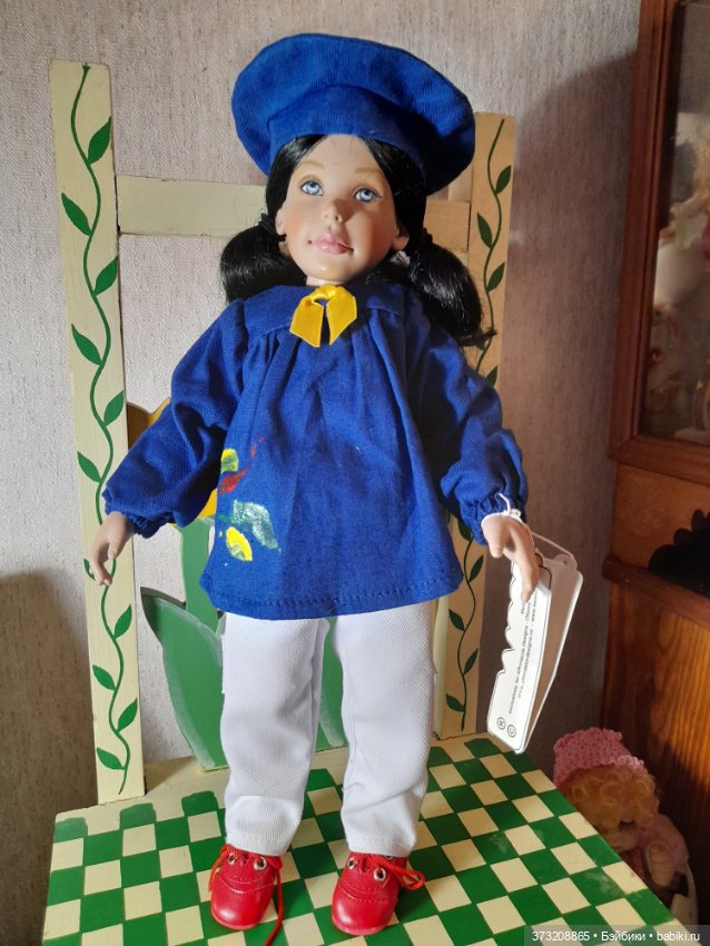 Маленькая художница — Коллекционные куклы (фото 3)