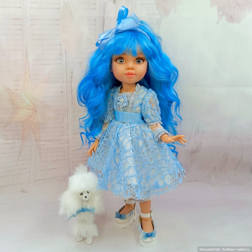 Кукла OOAK Paola Reina, Мальвина с Артемоном (фото 7)