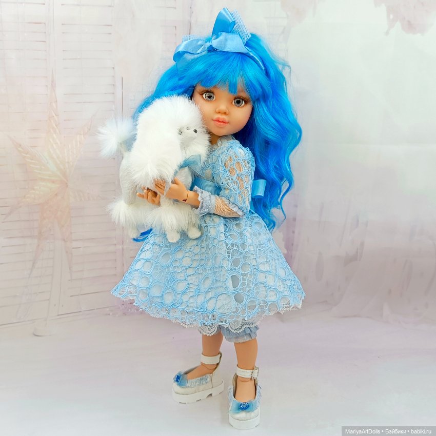 Кукла OOAK Paola Reina, Мальвина с Артемоном (фото 3)