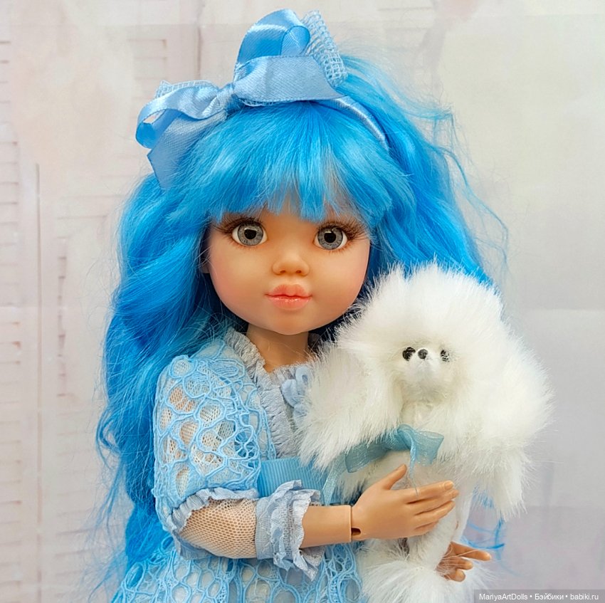 Кукла OOAK Paola Reina, Мальвина с Артемоном (фото 2)