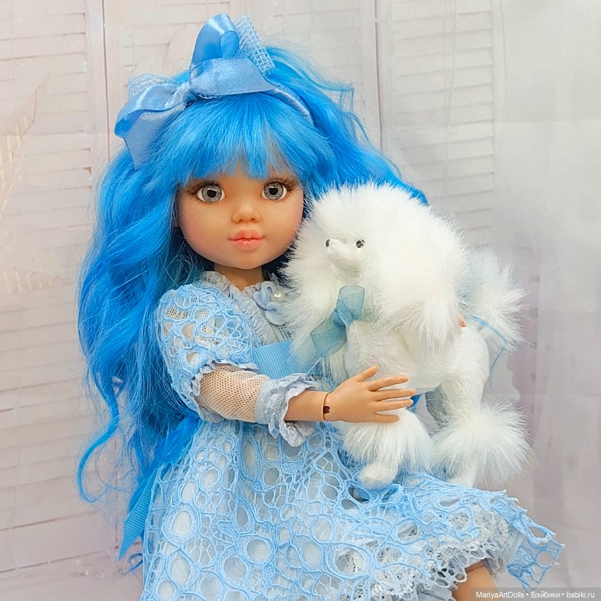 Кукла OOAK Paola Reina, Мальвина с Артемоном (фото 6)