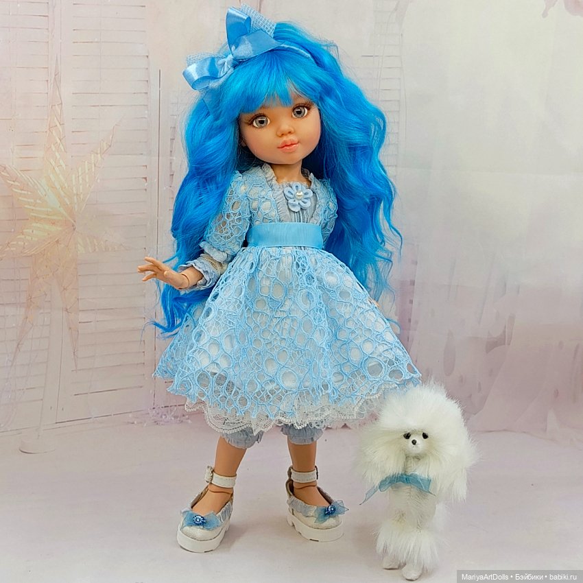 Кукла OOAK Paola Reina, Мальвина с Артемоном