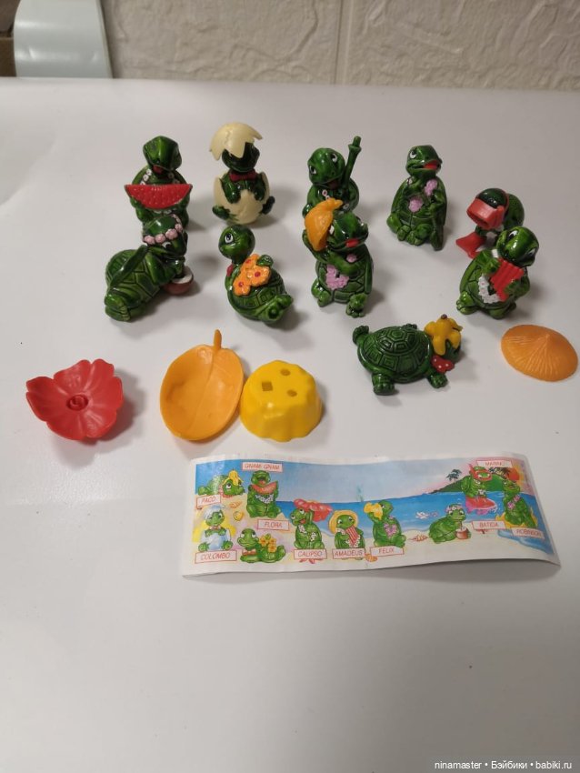 Киндеры. Черепашки. Полная серия (фото 6)