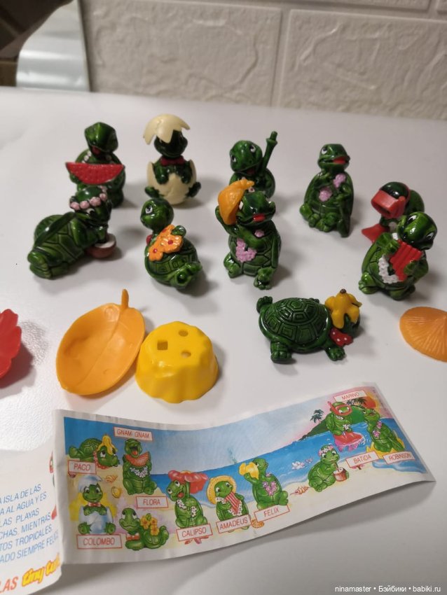 Киндеры. Черепашки. Полная серия (фото 7)