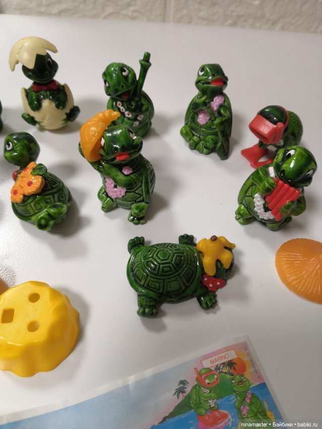 Киндеры. Черепашки. Полная серия (фото 4)