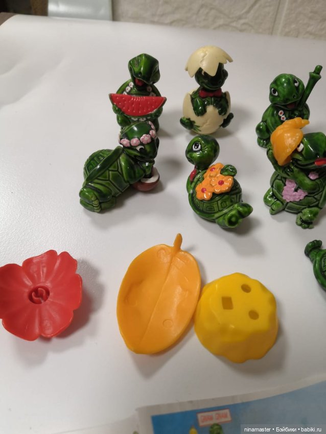 Киндеры. Черепашки. Полная серия (фото 2)