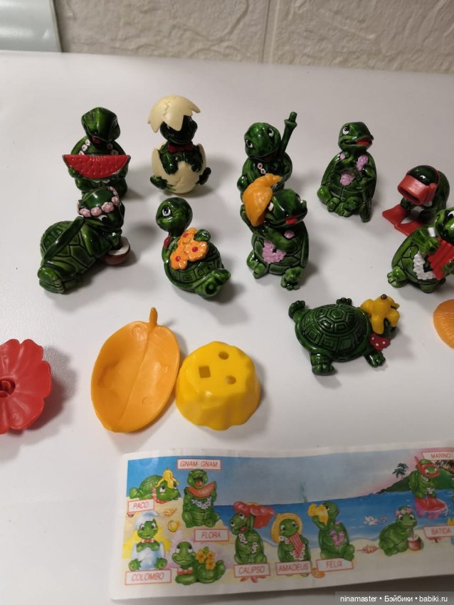 Киндеры. Черепашки. Полная серия (фото 3)