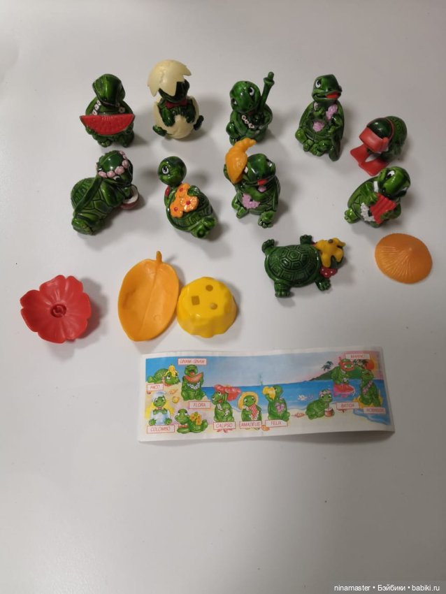 Киндеры. Черепашки. Полная серия (фото 5)