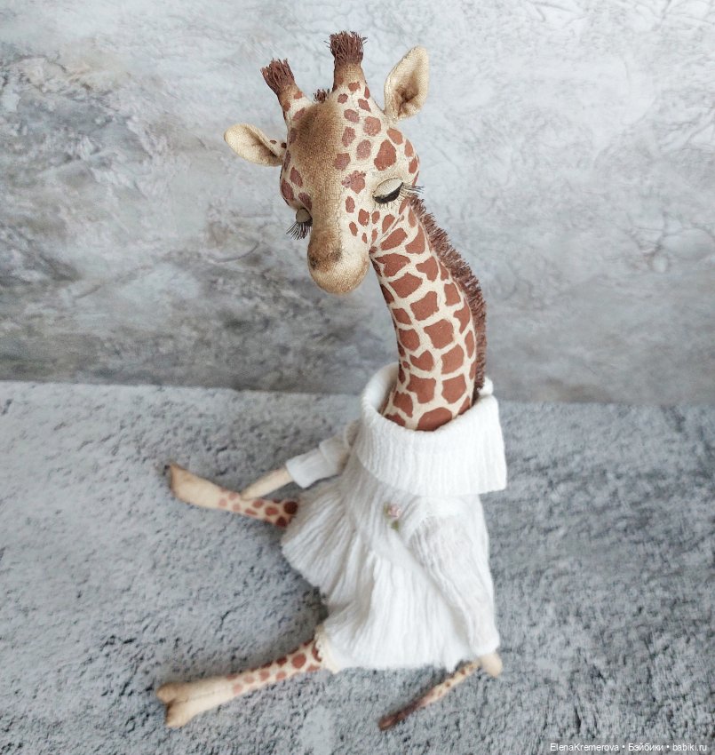 Тедди зверята, жирафик Они (фото 2)