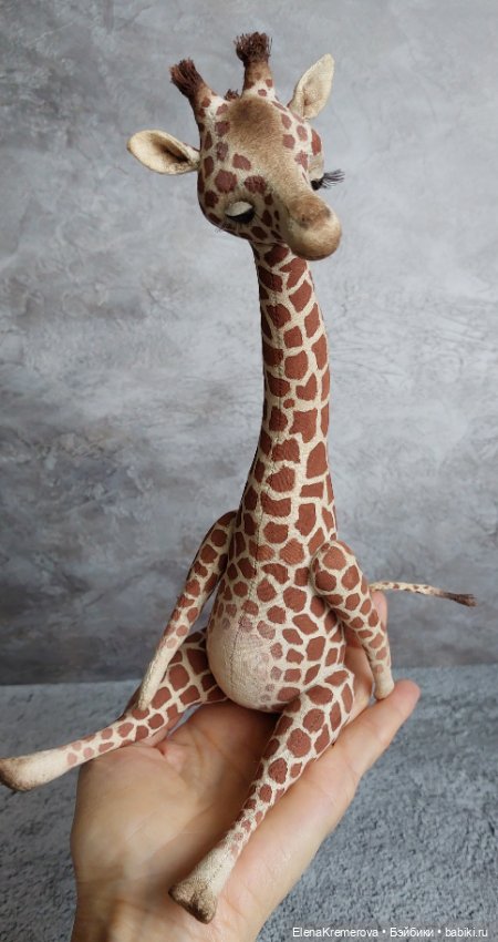 Тедди зверята, жирафик Они (фото 6)