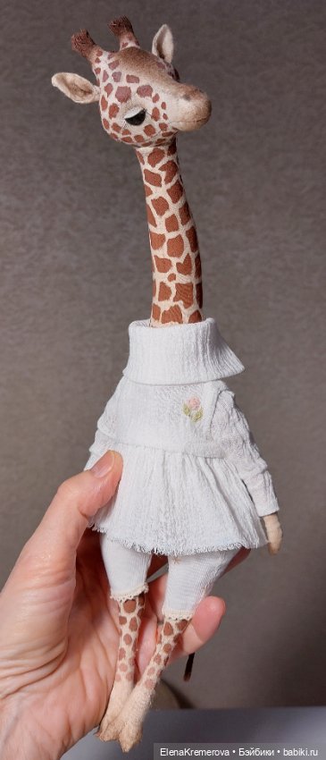 Тедди зверята, жирафик Они (фото 4)