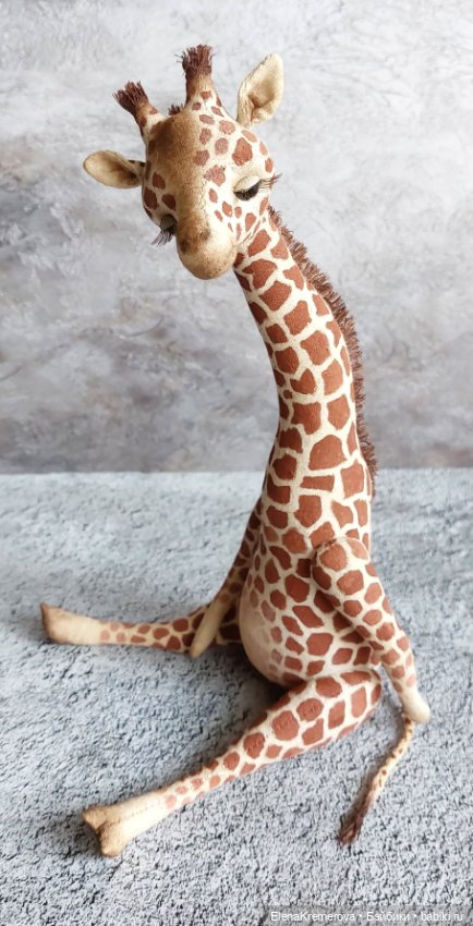 Тедди зверята, жирафик Они (фото 7)