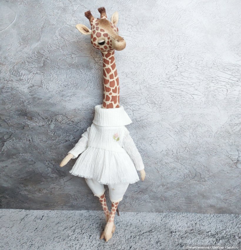 Тедди зверята, жирафик Они (фото 3)