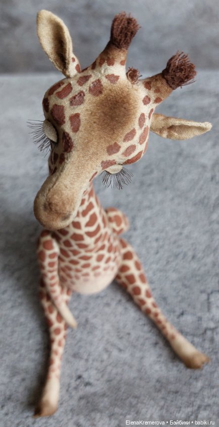 Тедди зверята, жирафик Они (фото 5)