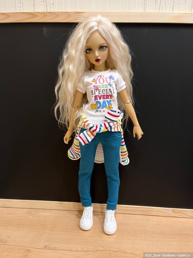 Комплект одежды для кукол 1/4 БЖД Минифи/ Minifee (фото 5)