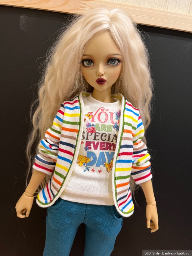 Комплект одежды для кукол 1/4 БЖД Минифи/ Minifee (фото 2)