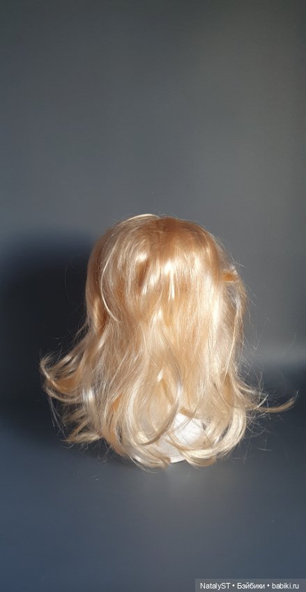Парик на голову 35-37см — Парики и волосы (мохер) для кукол (фото 4)