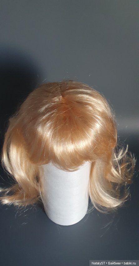 Парик на голову 35-37см — Парики и волосы (мохер) для кукол (фото 2)