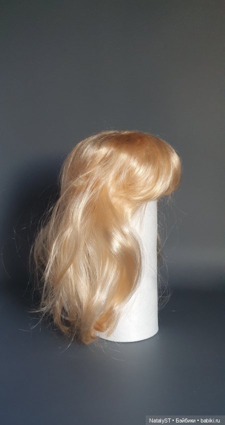 Парик на голову 35-37см — Парики и волосы (мохер) для кукол (фото 6)