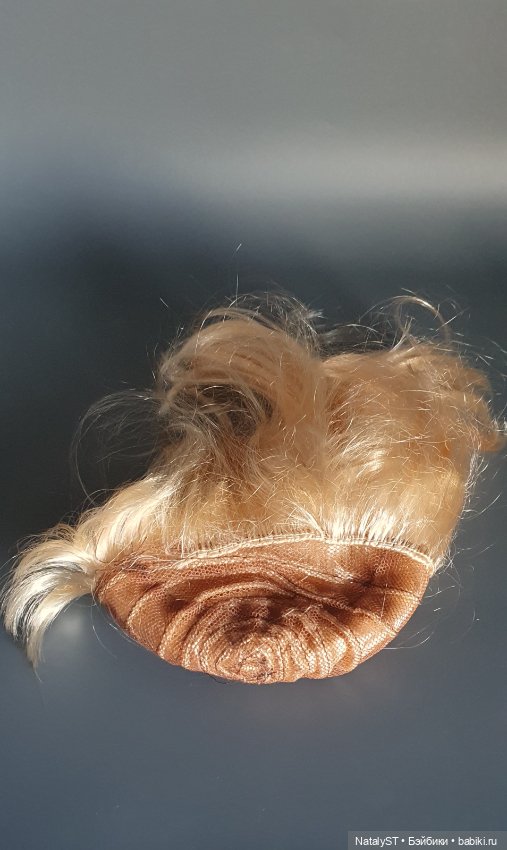 Парик на голову 35-37см — Парики и волосы (мохер) для кукол (фото 9)