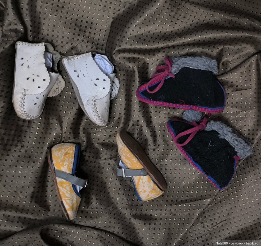 Обувь СССР детская можно на больших кукол (фото 3)