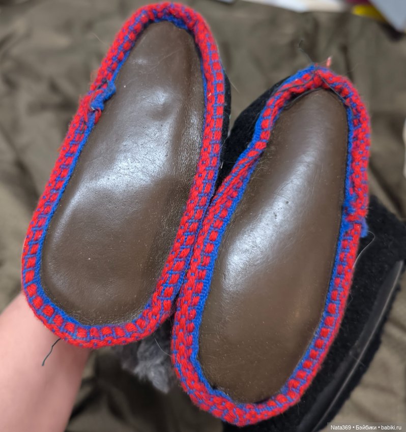 Обувь СССР детская можно на больших кукол (фото 8)