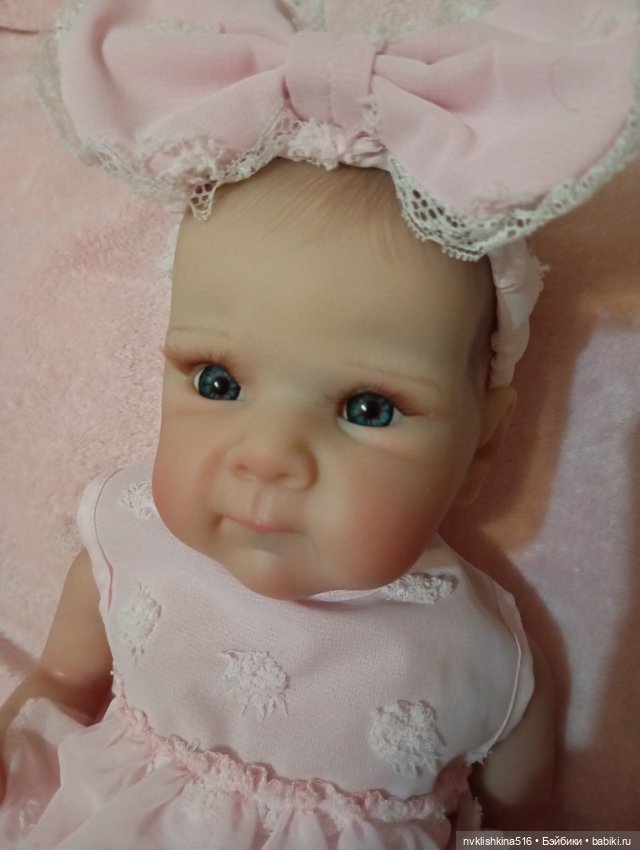 Кукла реборн мягконабивная Бетти (фото 2)