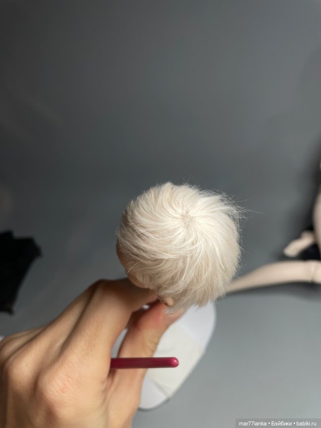 Парик со стрижкой Пикси для Птички (фото 2)