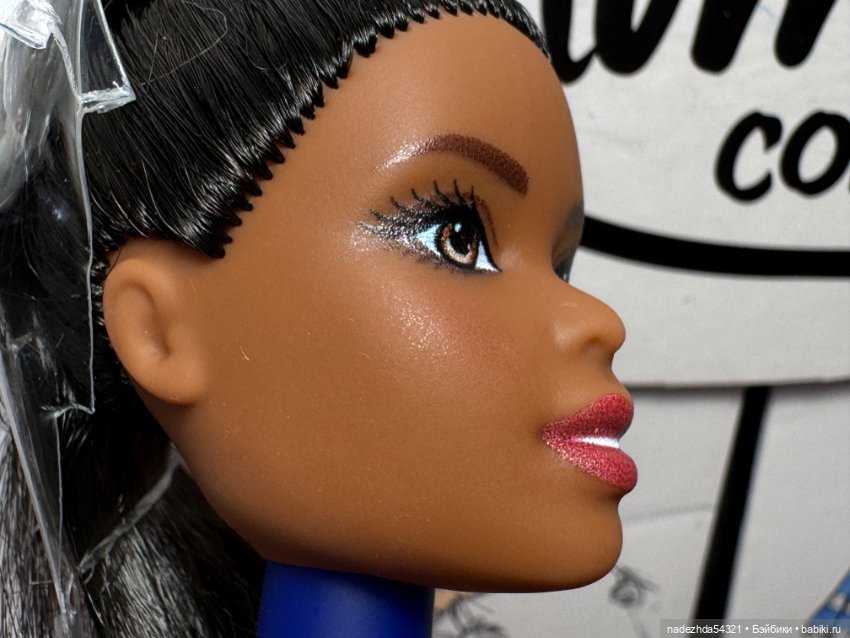 Голова Барби "Безграничные движения" баскетболистки афроамериканки (3) (фото 4)