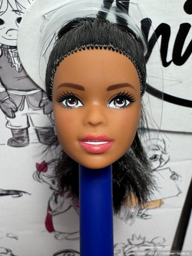 Голова Барби "Безграничные движения" баскетболистки афроамериканки (3) (фото 2)
