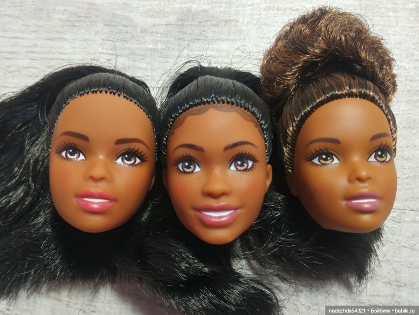 Голова Барби "Безграничные движения" баскетболистки афроамериканки (3) (фото 9)