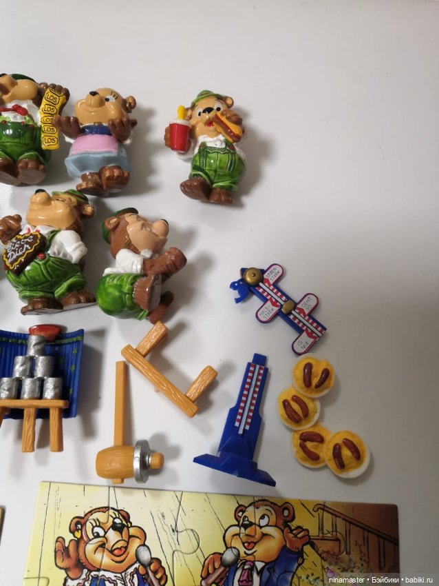 Киндеры. Медведи на ярмарке. Полная серия (фото 3)