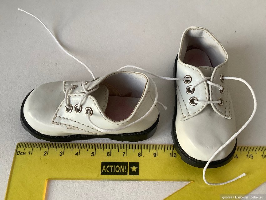 Белые ботинки для бжд SD — Обувь для BJD (фото 2)