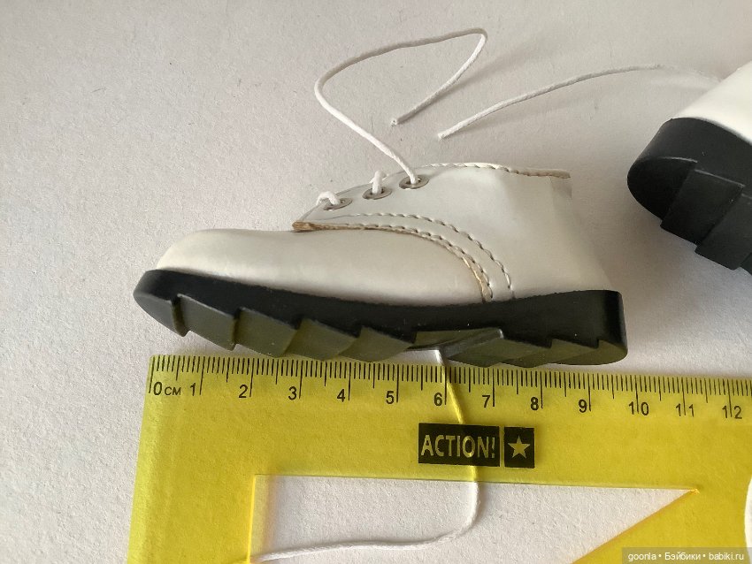 Белые ботинки для бжд SD — Обувь для BJD (фото 4)